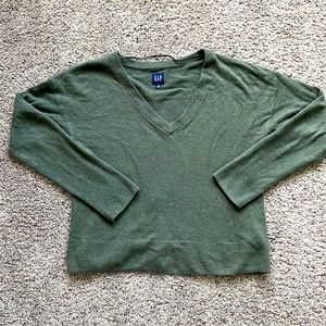 Gap Cashsoft V neck sweater. Size small.